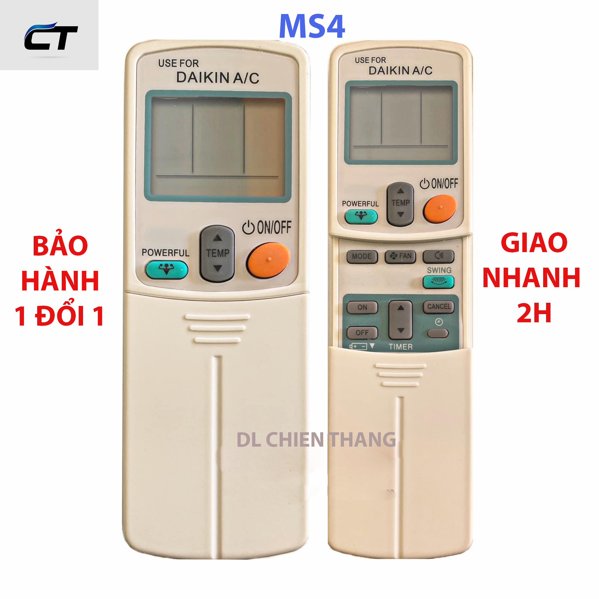 Remote máy lạnh dùng cho máy daikin