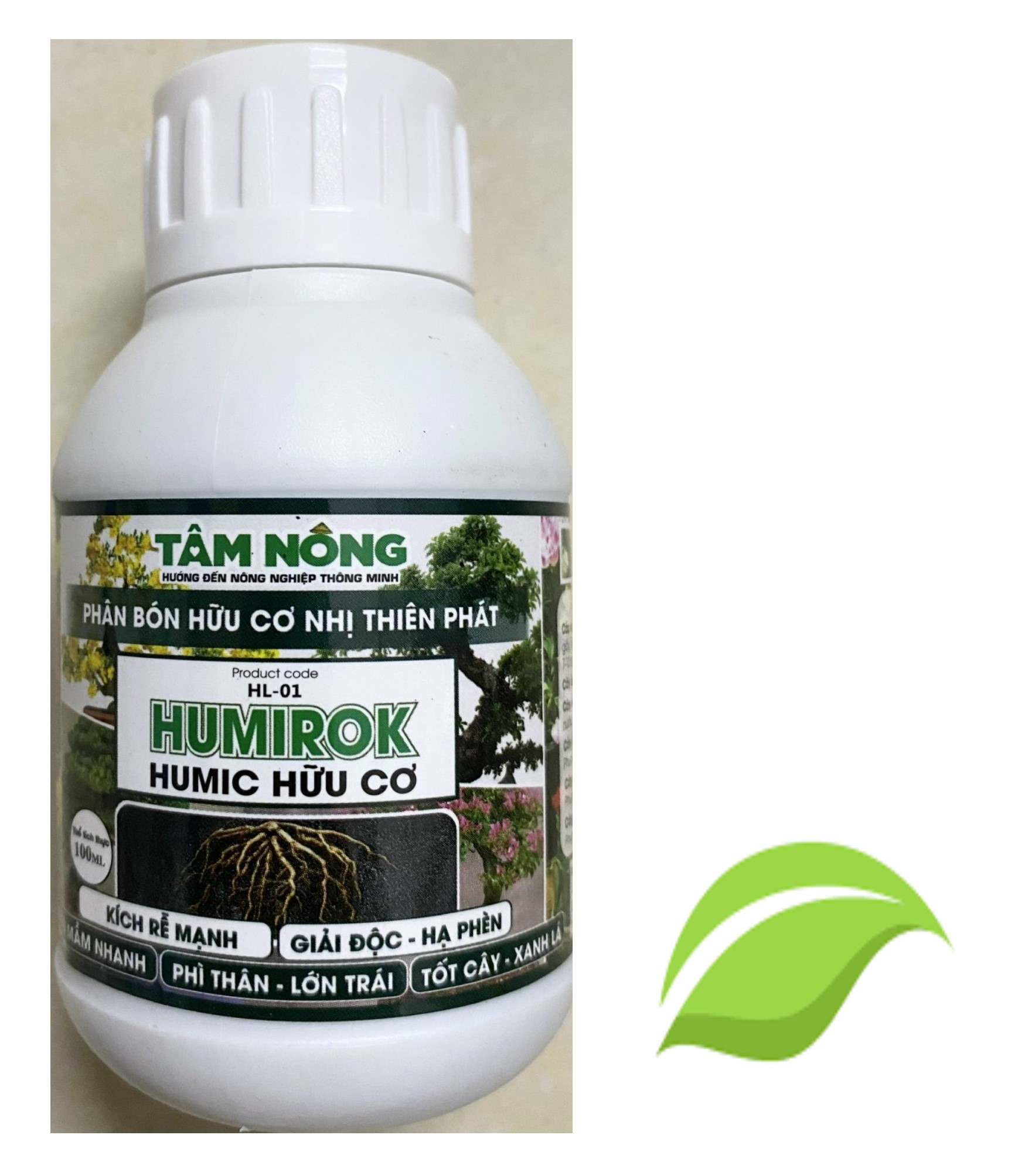 Phân bón humirok - humic hữu cơ - #232a# 100ml