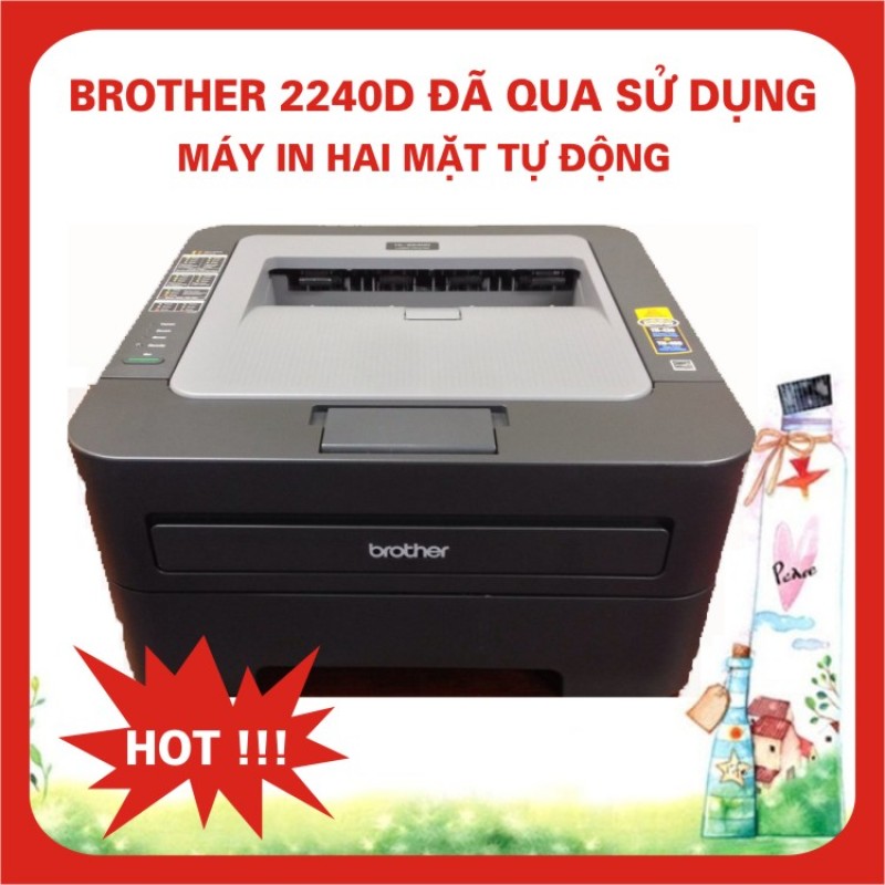 Máy in A4, A5 in hai mặt tự động brother HL2240, 2130 đã qua sử dụng