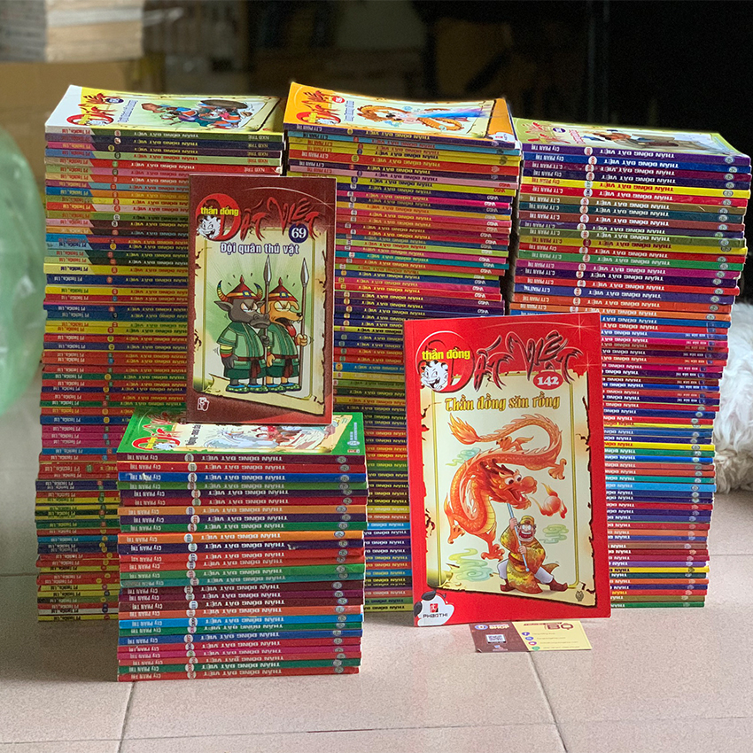 Truyện Thần đồng đất việt trọn bộ 1-228 - Sách truyện Full bộ