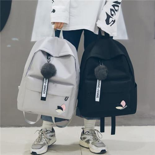 [HCM]Balo Thời Trang Nam Nữ 3 Chiếc Lá Fashion
