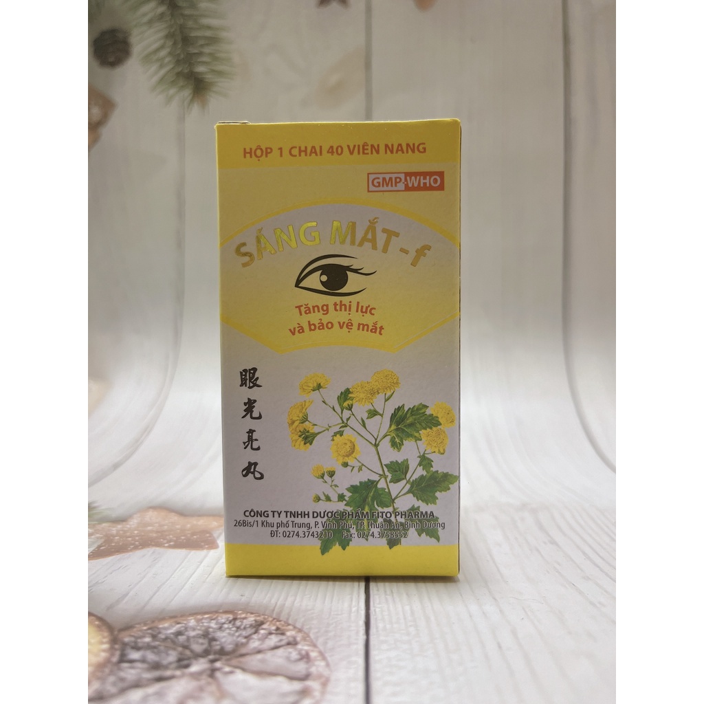 Sáng Mắt-F Fito tăng thị lực, bảo vệ mắt