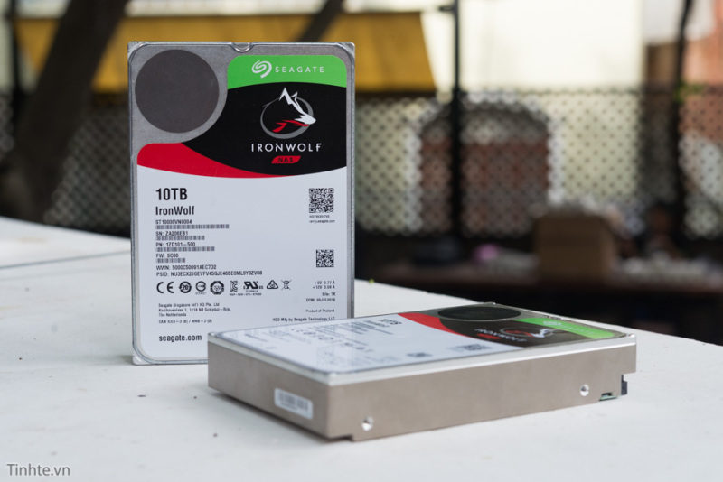 Ổ cứng NAS Seagate Ironwolf 10TB 3.5 Sata 3 ST10000VN0008