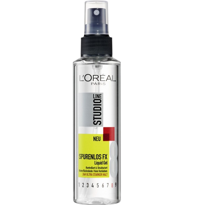 Gel xịt tạo kiểu tóc Loreal Spruenlos FX Liquid Gel 150ml - Đức