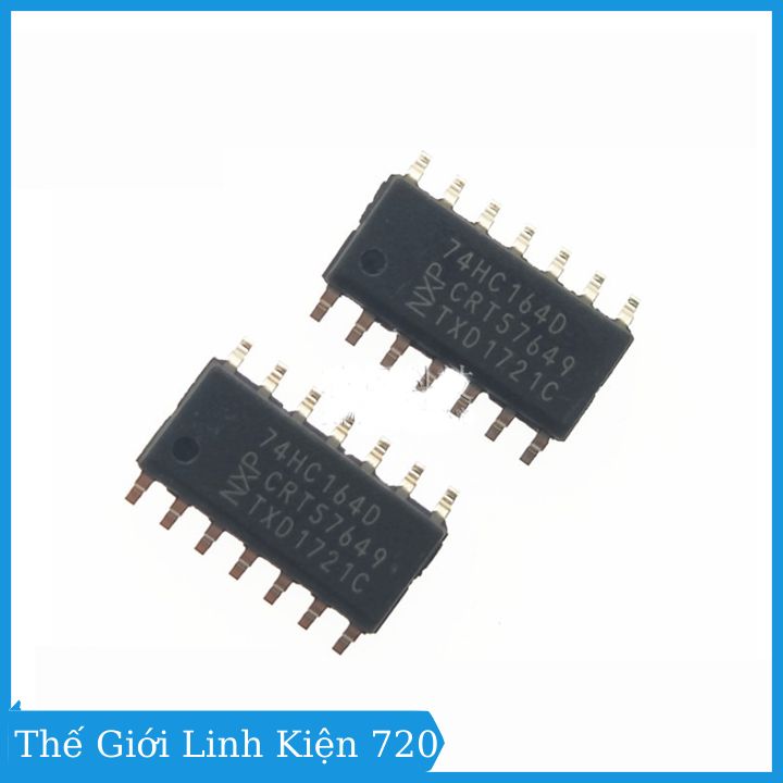 Combo 5 IC 74HC164 cổng si tốc độ cao