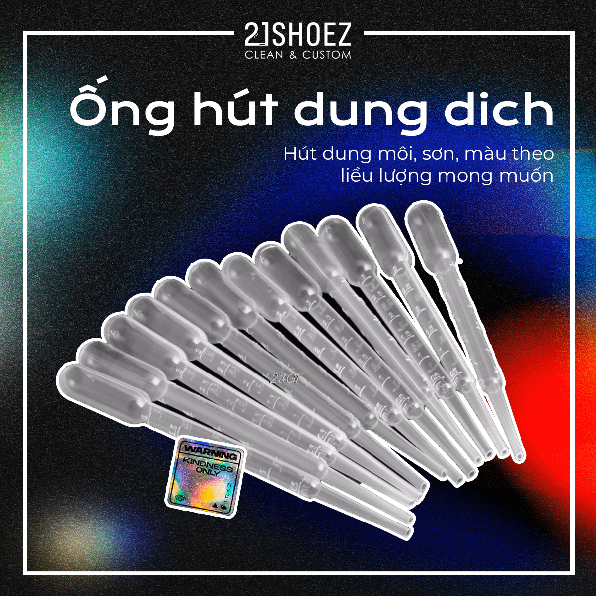 Ống hút dung dịch eyedropper 3ml - 21shoez