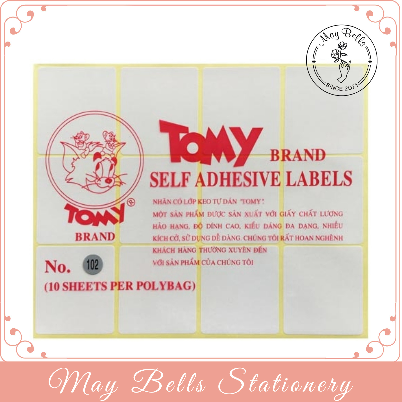 Tomy A5 Decal Paper (Code 99-108) Decal Sticker for Printing Product Labels
