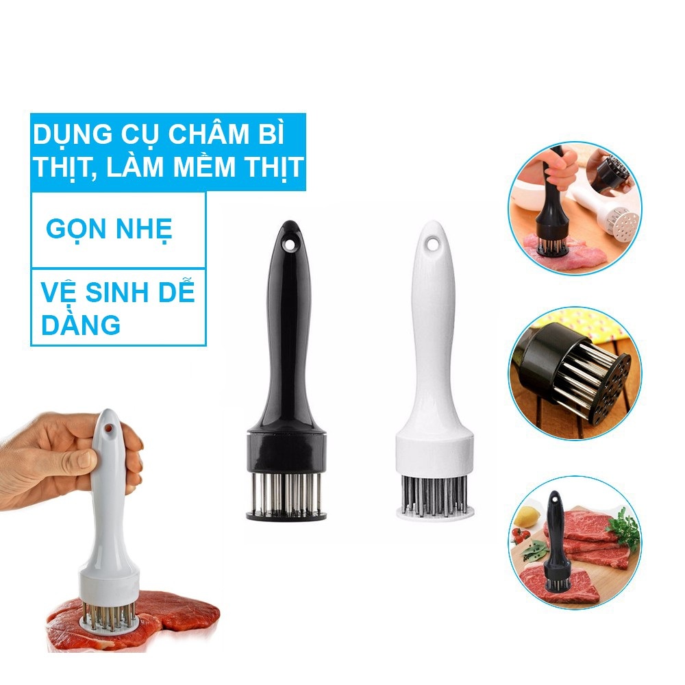 Dụng cụ làm mềm thịt thông minh - Dụng cụ dần thịt thông minh - Dụng cụ dần thịt tiện lợi, dụng cụ xiên mềm thịt