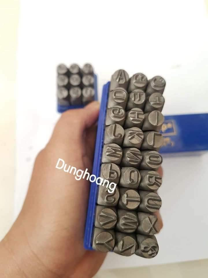 BỘ ĐÓNG SỐ & CHỮ HP (ĐỘT SỐ, ĐỘT CHỮ)