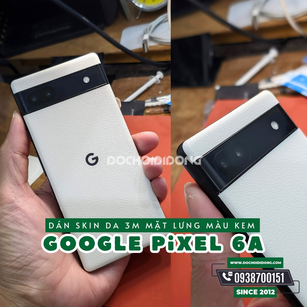 Miếng dán PPF skin cao cấp đổi màu mặt lưng bảo vệ Google Pixel 6a