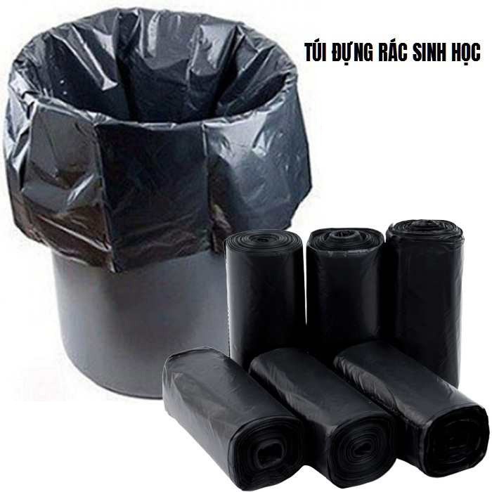 [HCM]LỐC 3 CUỘN TÚI ĐỰNG RÁC TỰ HỦY