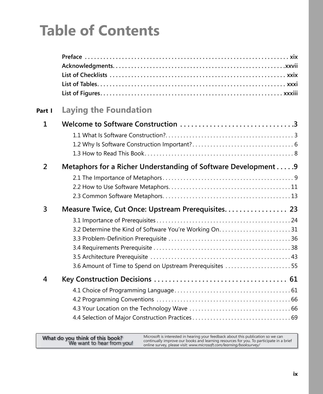 Code Complete A Practical Handbook of Software Construction