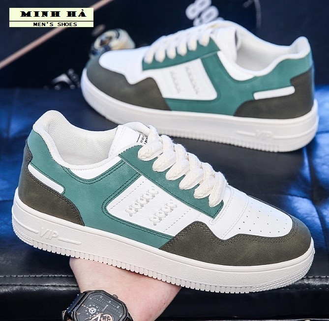 Giày thể thao nam sneaker MINH HÀ Hot Trend 2023  kiểu dáng giày cực ngầu trẻ trung mạnh mẽ SP - A6