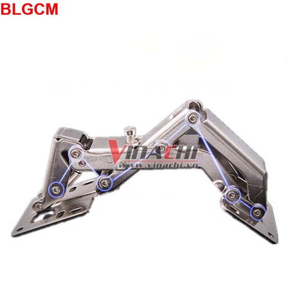 Bản lề thép chữ M - Giảm chấn - 1 chiếc