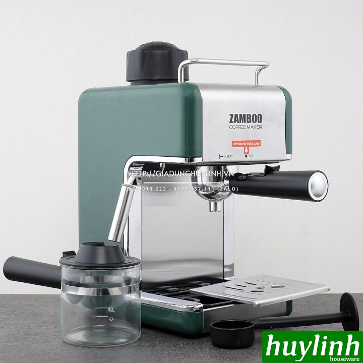 Máy pha cà phê gia đình Zamboo ZB-68CF - 800W