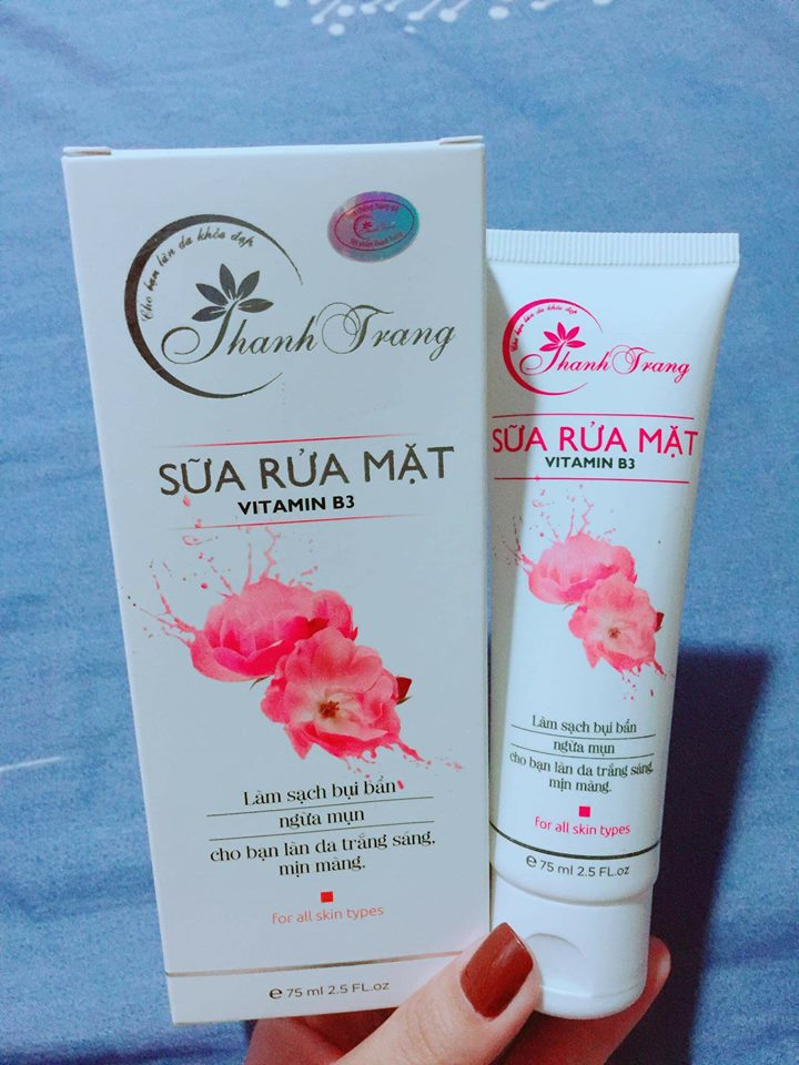 [HCM]SỮA RỬA MẶT B3 THANH TRANG SẠCH MỤN