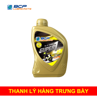 Nhớt xe máy tay ga BCP Thái Lan chai 0.8 lít - SUPER 1 SAE 10W40, API SL thumbnail