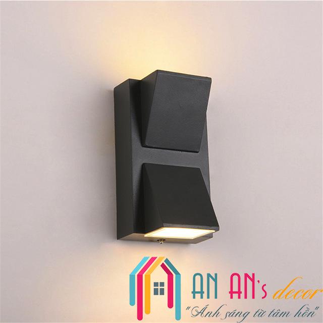 Đèn gắn tường ngoài trời hiện đại hình nơ hắt hai đầu VNT - 613