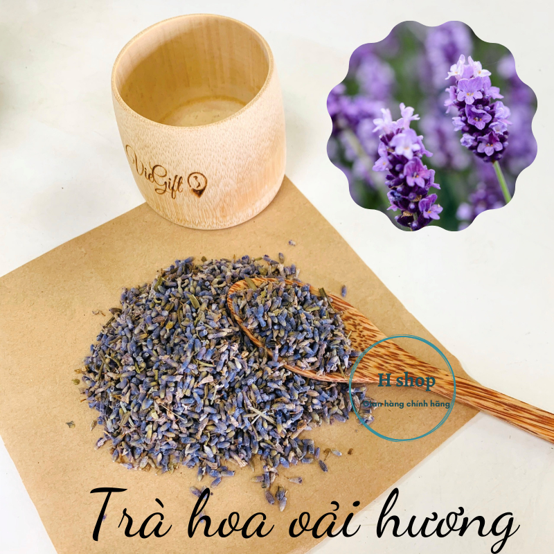 Trà hoa oải hương sấy khô túi 50g - giải tỏa căng thẳng