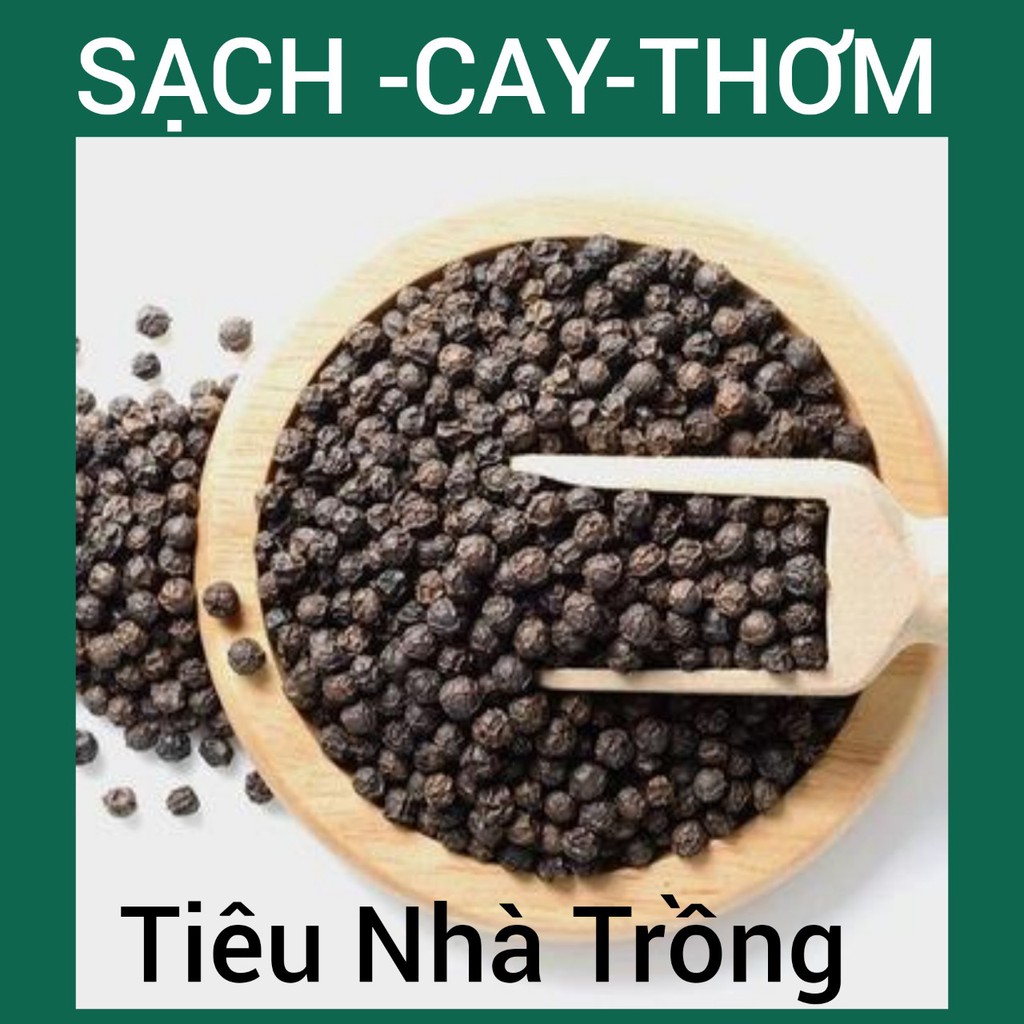 [Cam Kết Nguyên Chất] Tiêu Đen Nguyên Hột Bình Phước,Nguyên Chất Từng Hột (100Gram)