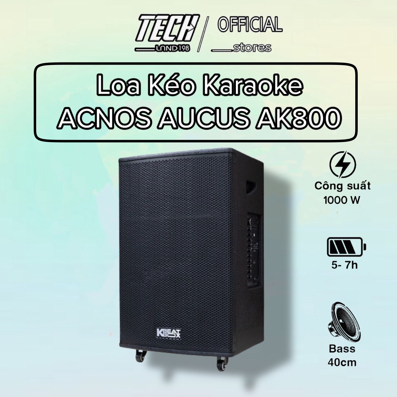 Loa kéo acnos và aucus ak800 - hàng chính hãng