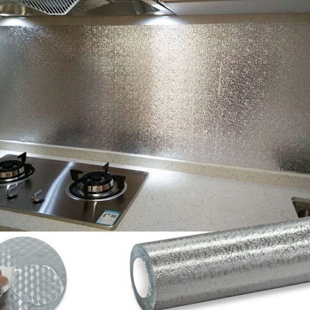 Giấy Bạc Dán Bếp, Cuộn Giấy Bạc Dán Nhà Bếp, Chống Dàu Mỡ