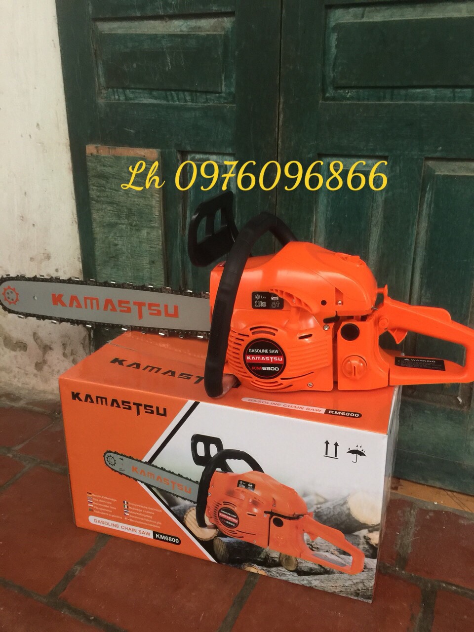 cưa xích xăng KAMASTSU 6800 nhập khẩu