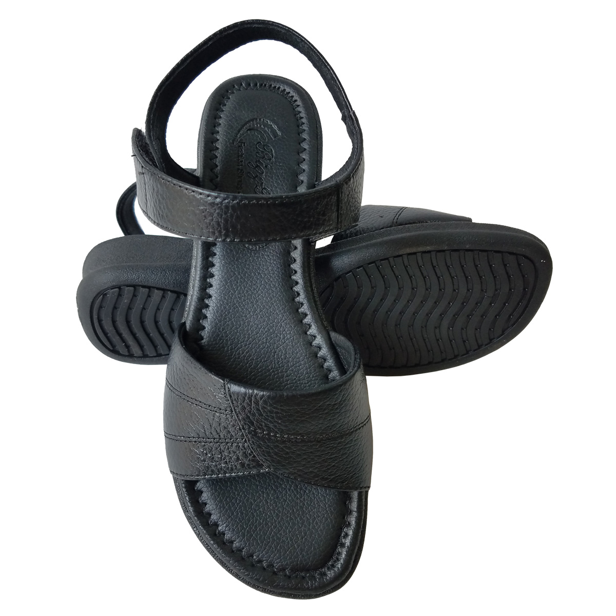 Giày Sandal Nữ Da Bò Thật BIGGBEN Cao 3 Phân SDNB69