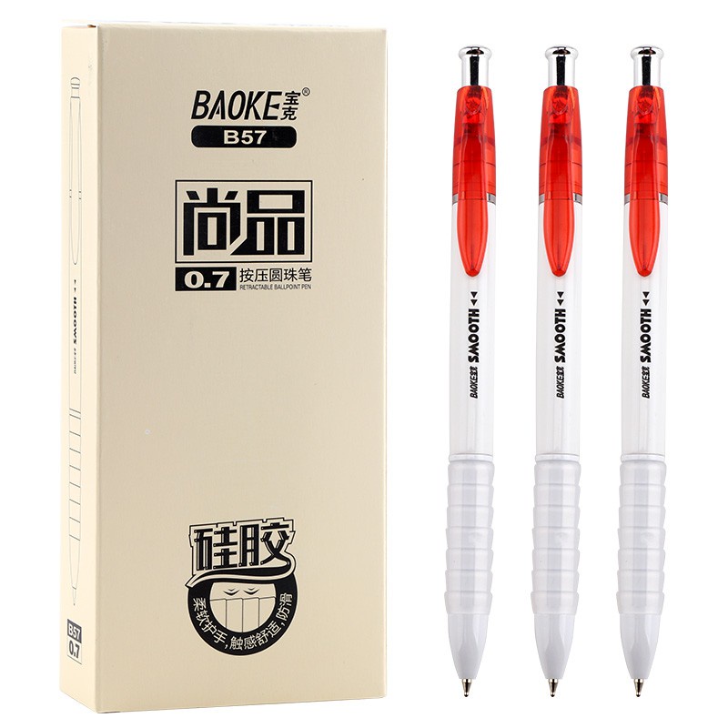 Bút Bi Bấm Baoke B57 0.7mm