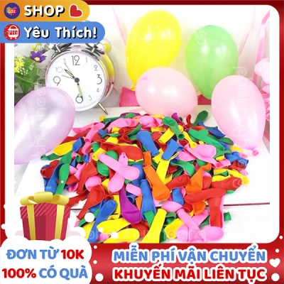 Túi 50 bong bóng nhỏ đủ màu ✓ bong bóng sinh nhật ✓ bong bóng trang trí đẹp ✓ bong bóng đồ chơi ✓ Phát Huy Hoàng