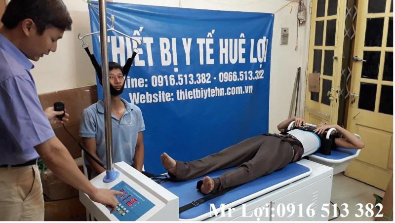 Giường kéo giãn cột sống cổ và lưng dùng cho bệnh viện, phòng khám