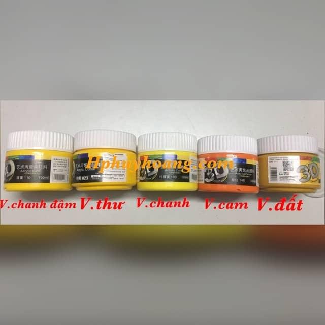 SET FULL 22 MÀU ACRYLIC 3D 100ML