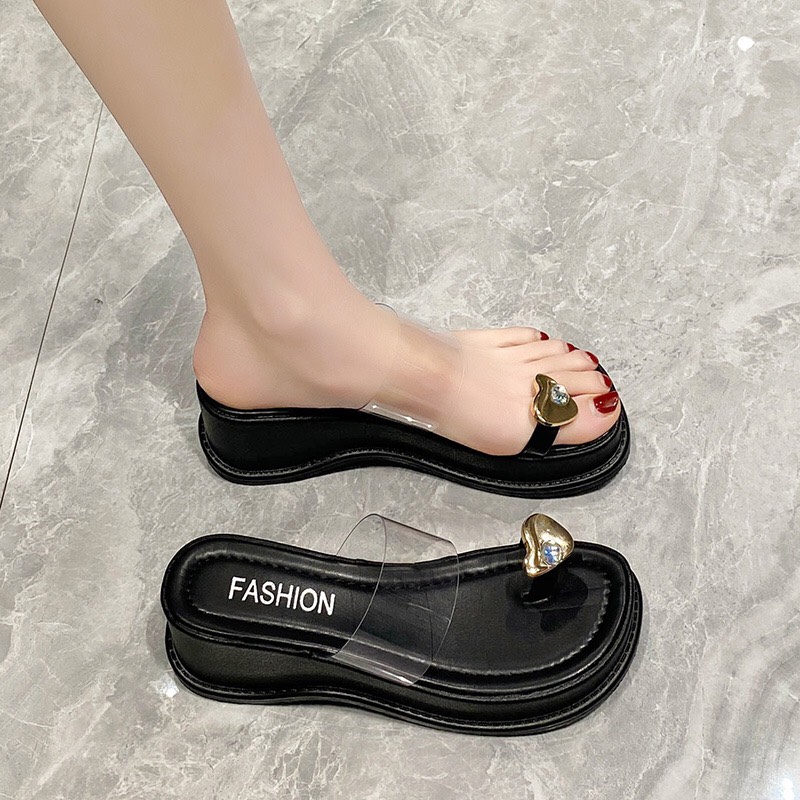 Sandal nữ quai trong LOVE chất xịn đế siêu êm
