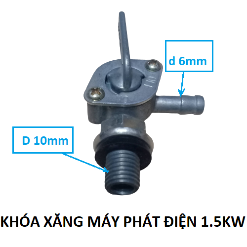 Khóa xăng máy phát điện từ 1.5kw đến 5kw