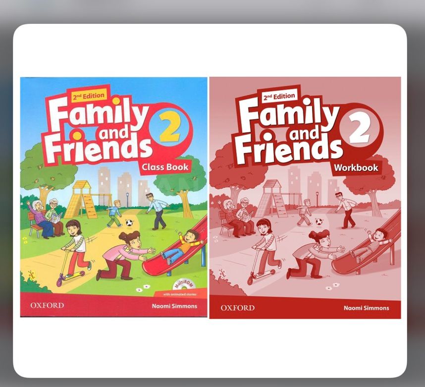 Family and Friends Level 2 Class Book, Workbook 1nd - 2nd
