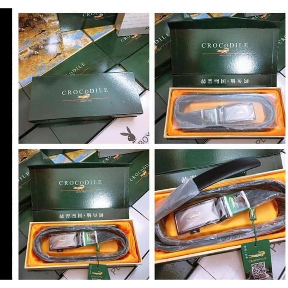 Thắt Lưng Cá Sấu Nam Cao Cấp Crocodile