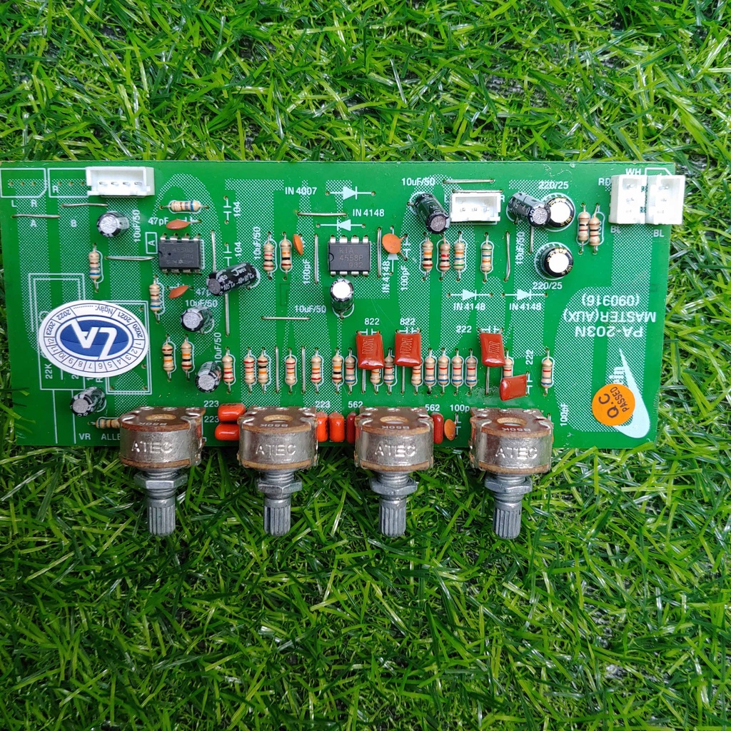 Bo master music lắp ampli