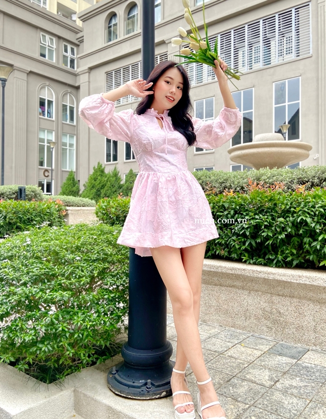 [MIỀU FASHIONISTA] ĐẦM DÀI TAY CHO NÀNG NỮ TÍNH NAVY