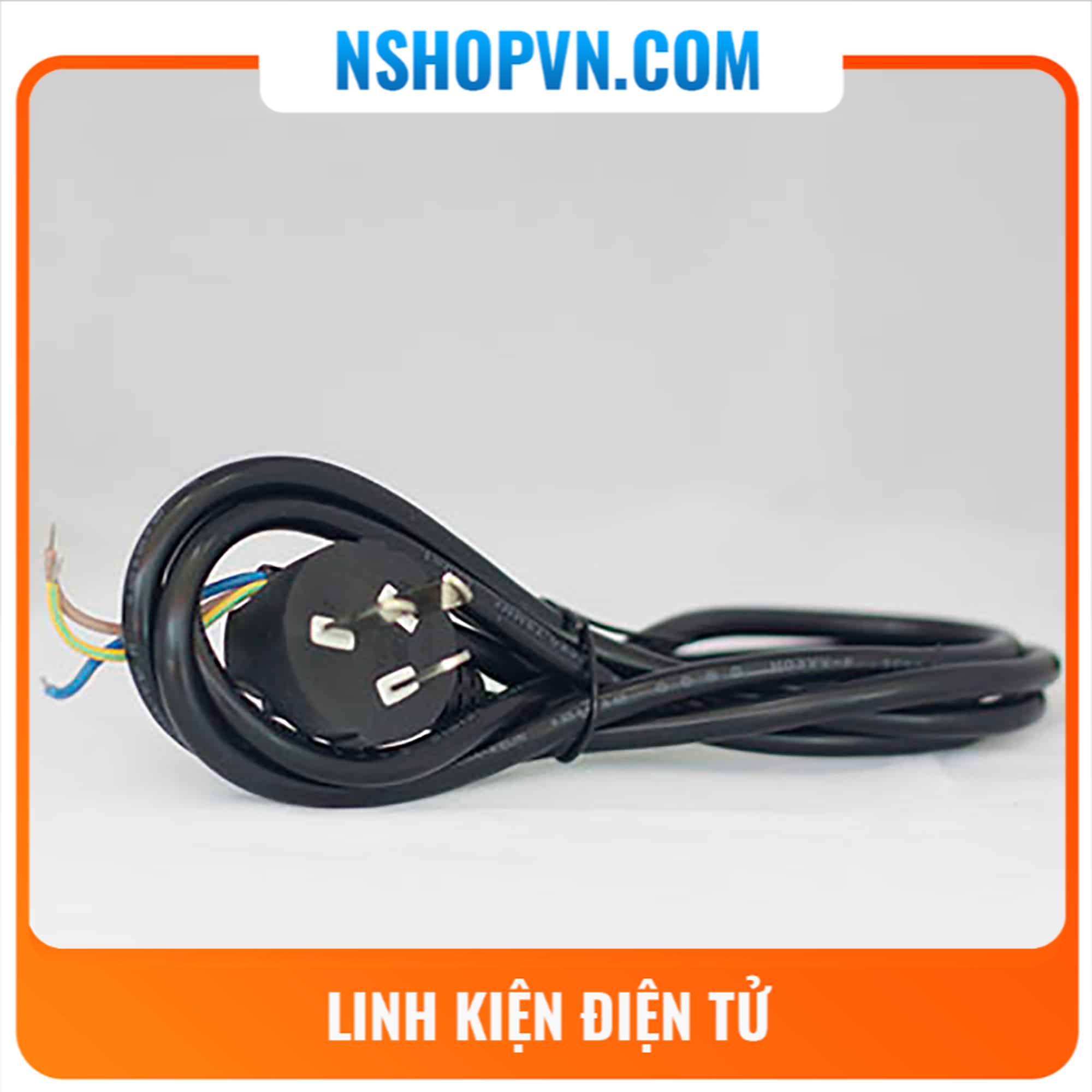 Dây nguồn 3 chấu 220v