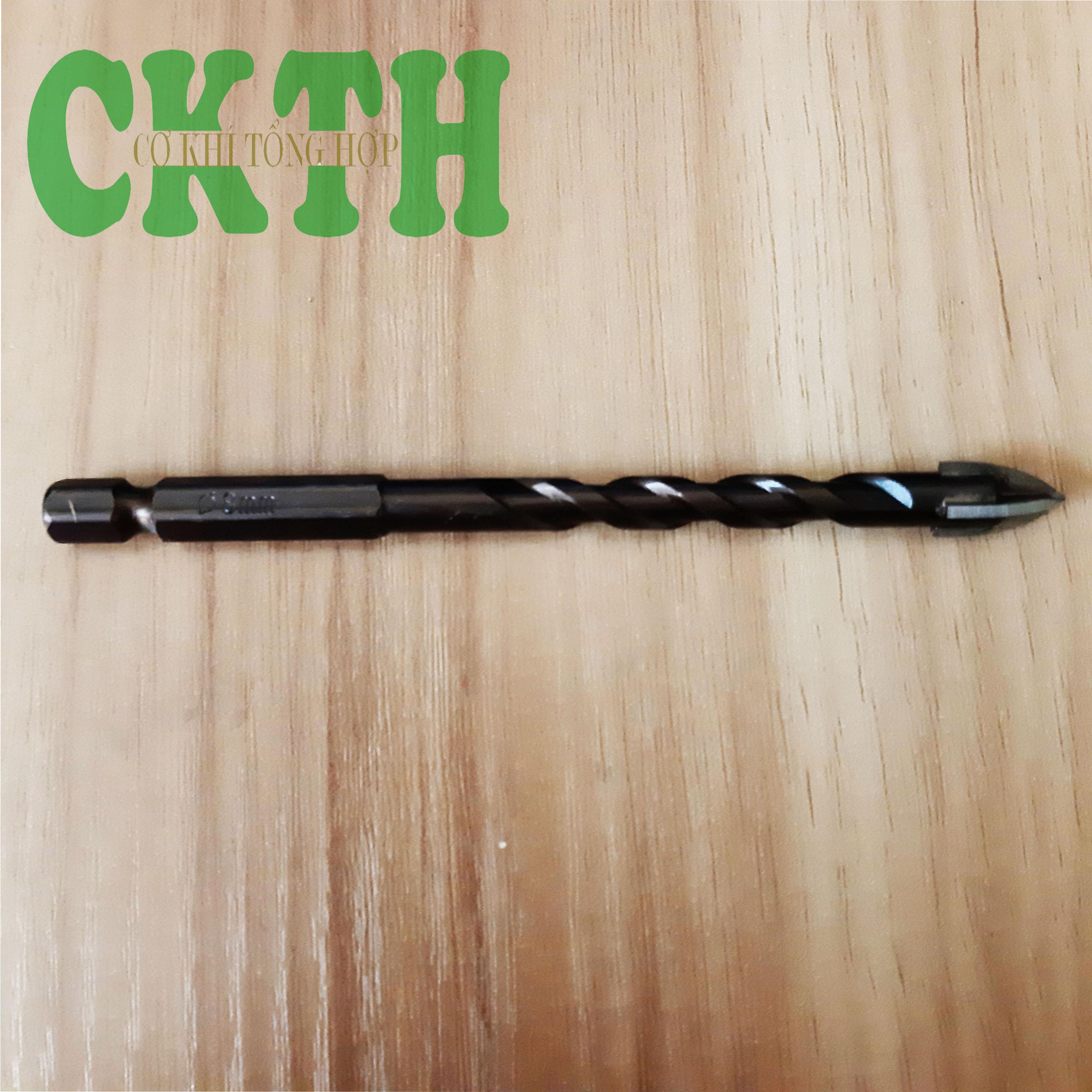 Mũi Khoan Đa Năng, Khoan Đá Hoa, Gạch Men, Tường... Phi 8