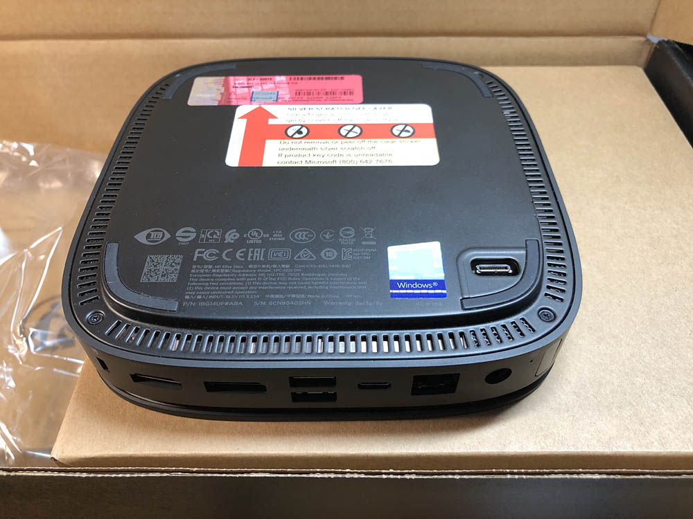 Máy tính để bàn mini HP EliteSlice