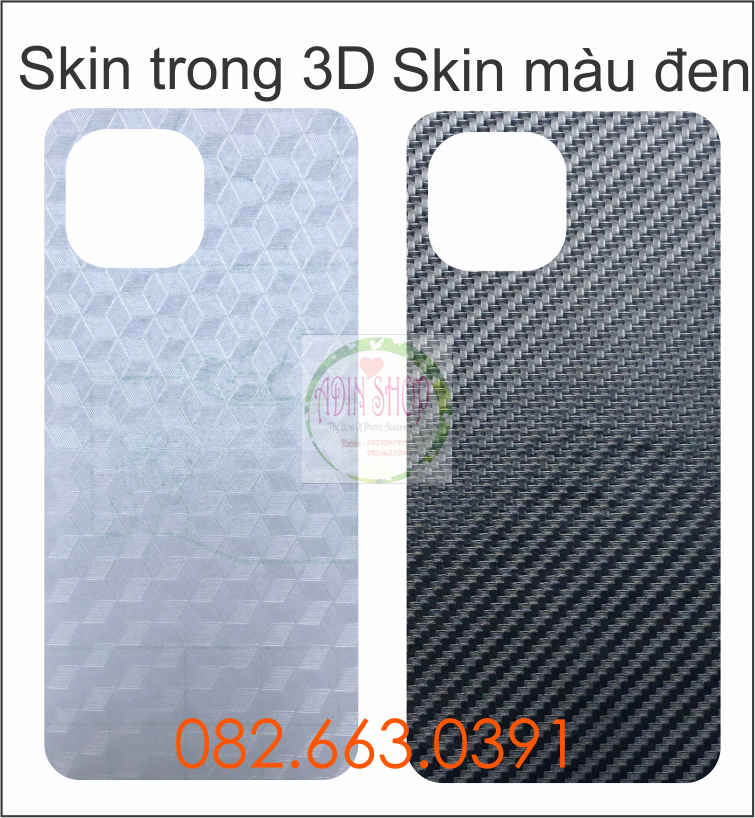 Miếng dán mặt lưng skin carbon xiaomi mi 11 lite 4g / mi 11 lite 5g / mi 11 lite 5g ne