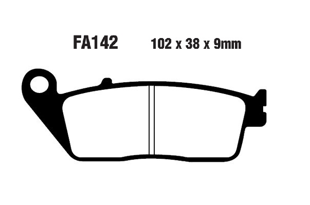 má phanh dầu CM125 DISC BRAKE PADS