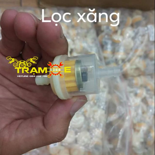 LỌC XĂNG CÓ NAM CHÂM HÚT CẶN CHO XE MÁY