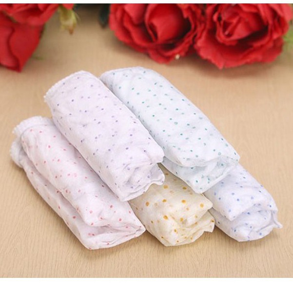 5 chiếc Quần lót mặc một lần, quần chíp giấy mặc trước và sau sinh mặc 1 lần