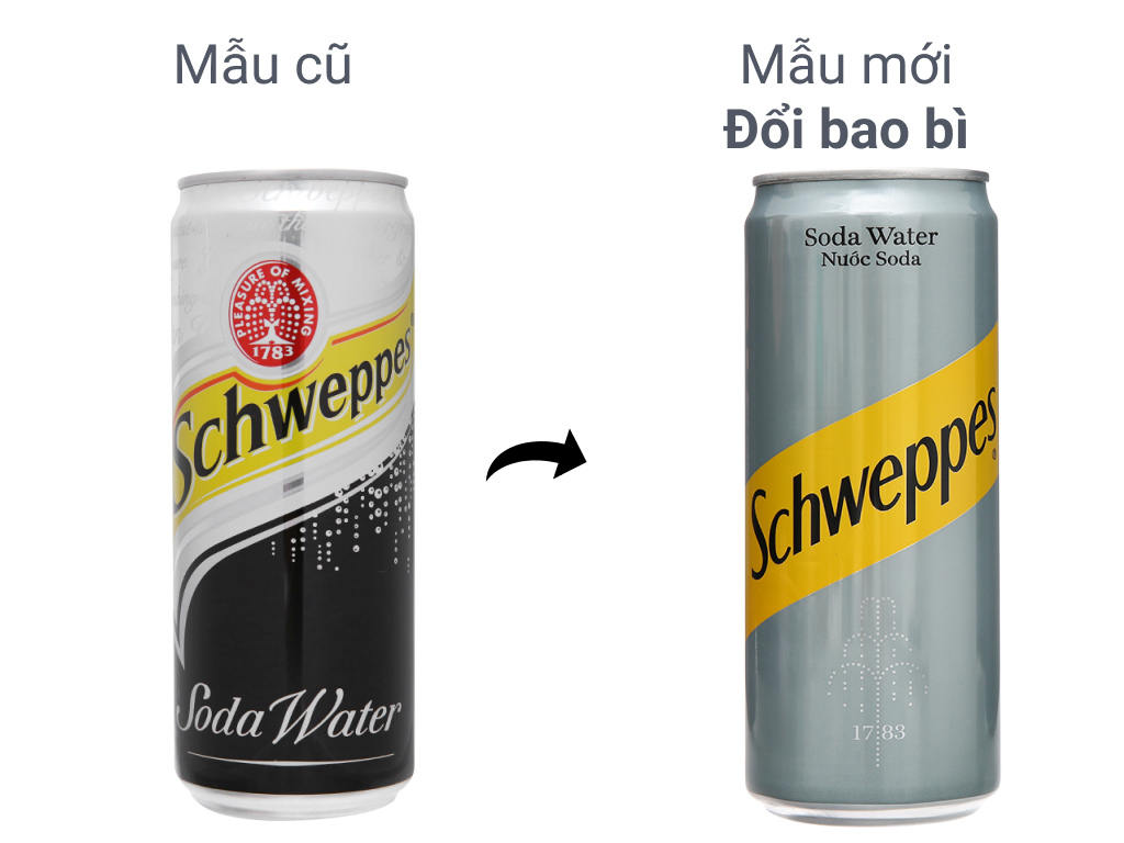 Nước soda SCHWEPPES lon 320ml