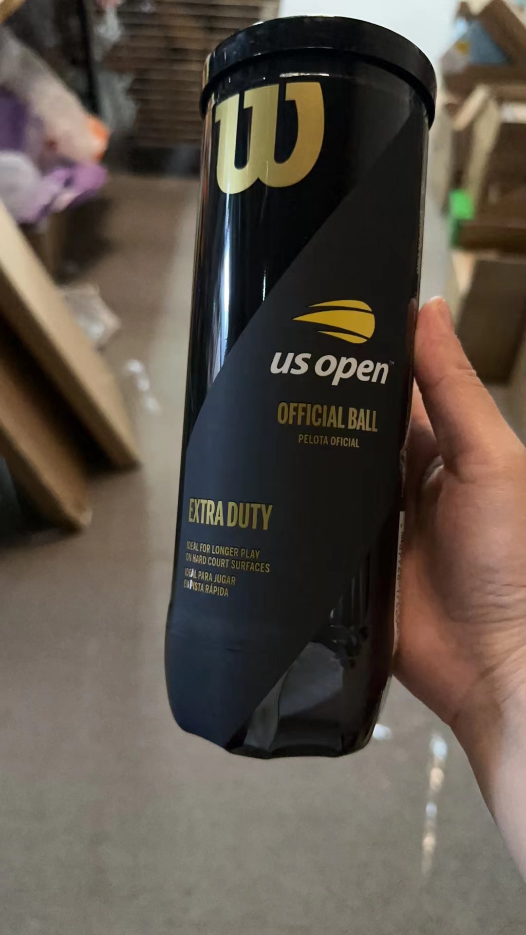 BÓNG TENNIS WILSON US ĐEN