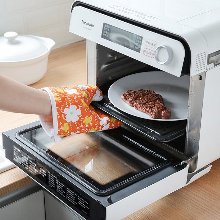 [HCM]bao tay làm bếp chống nóng - bao tay làm bếp chống nóng