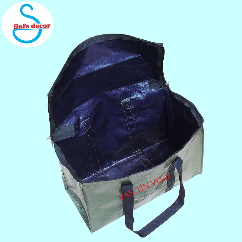 Túi Bạt xanh Riêu D 40xR20xC20