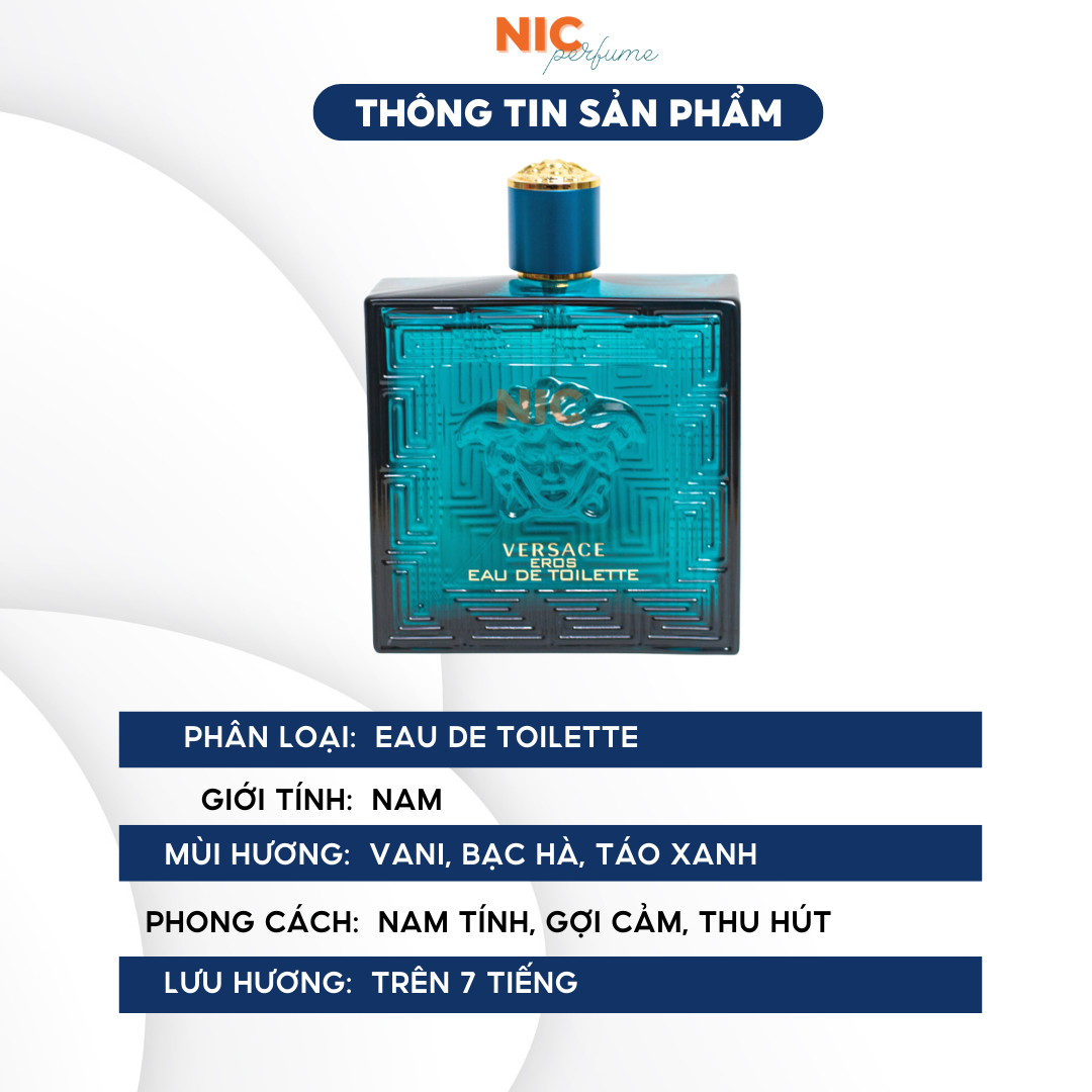 Nước hoa chiết Versace Eros EDT 10ml